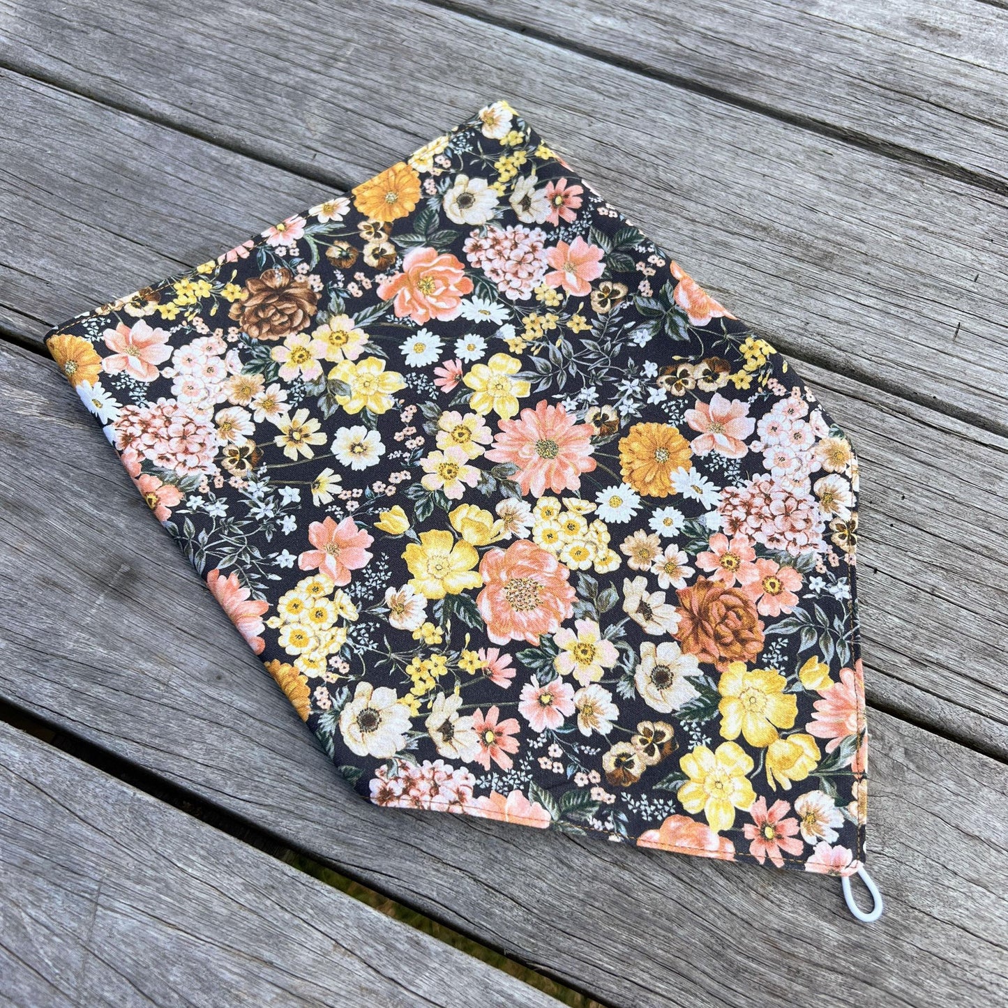 'Loretta - Charcoal' Neck Scarf