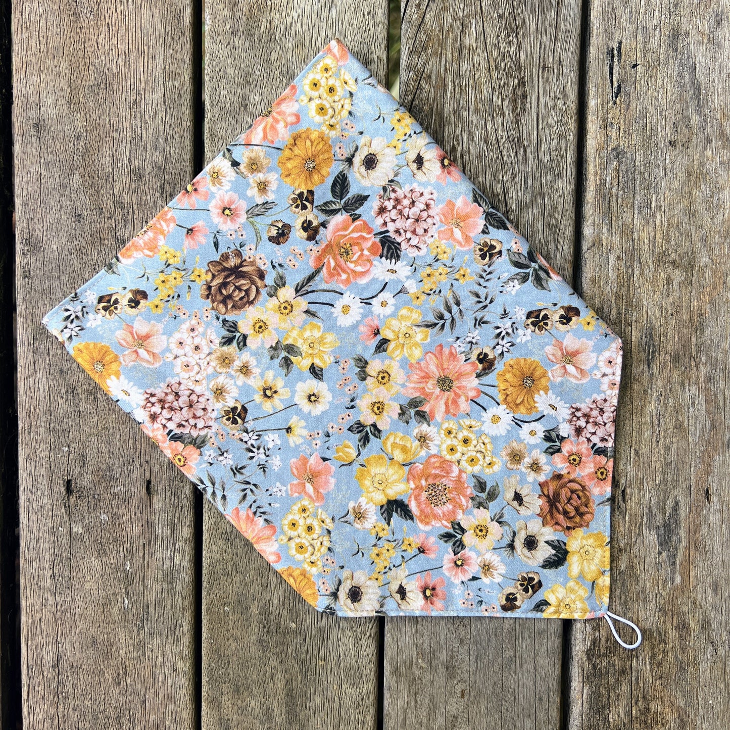 ‘Loretta - Dusty Blue’ Neck Scarf