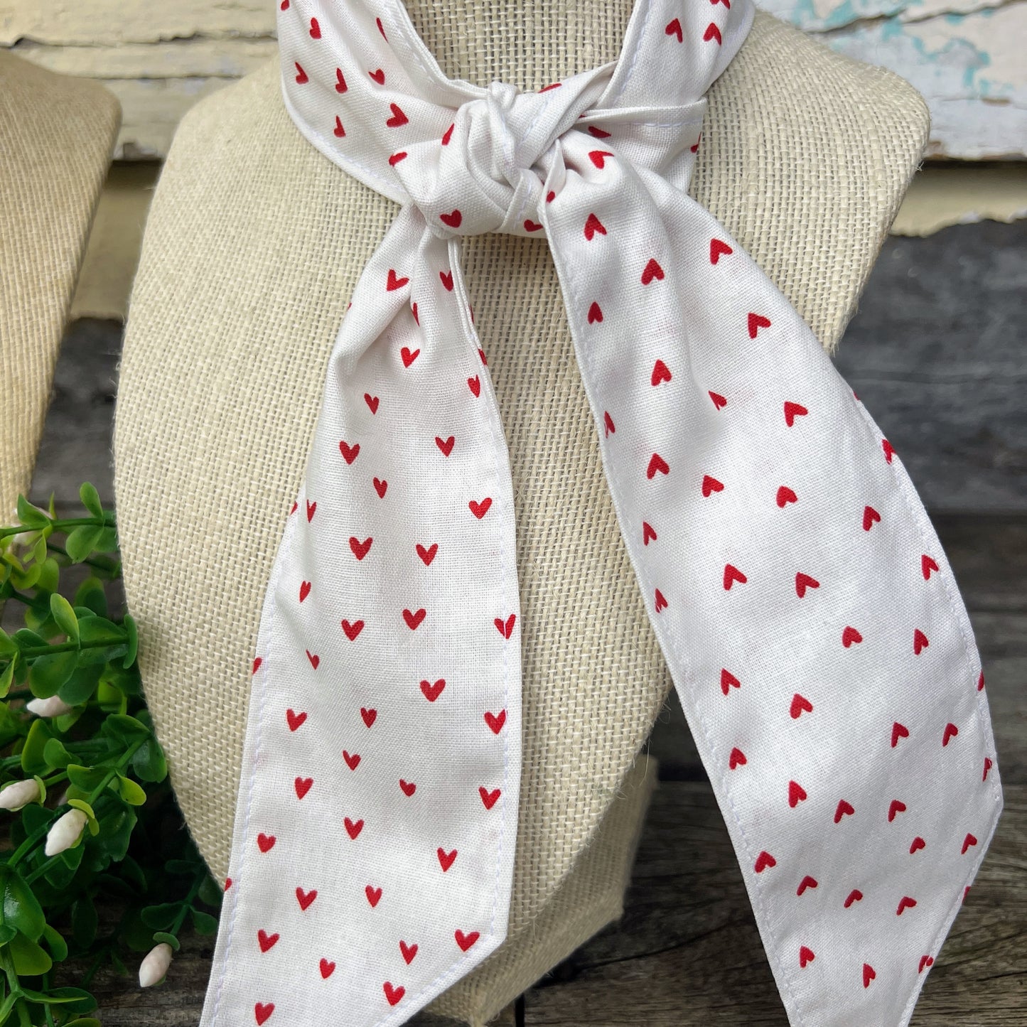 Neck Ties - Queen of Hearts/Red Gingham