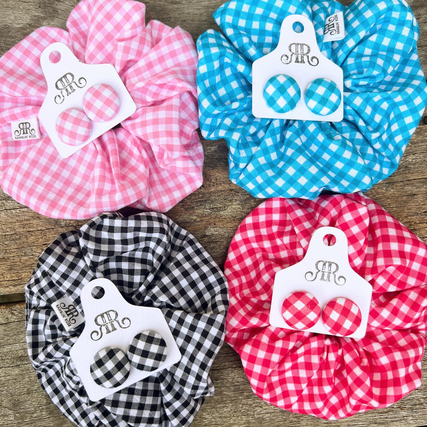Scrunchie & Earring Set