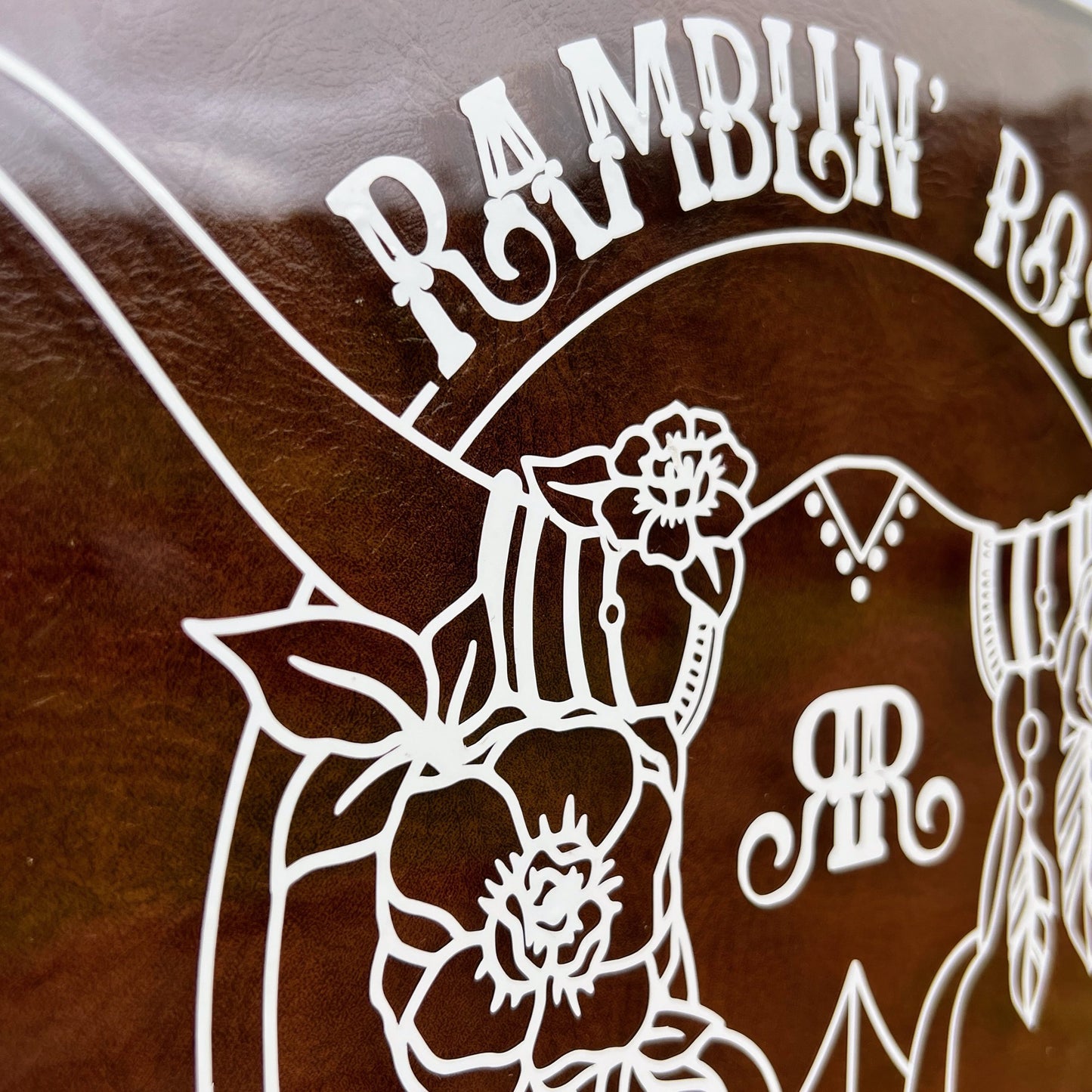 Ramblin’ Rose Logo Decal - Lge