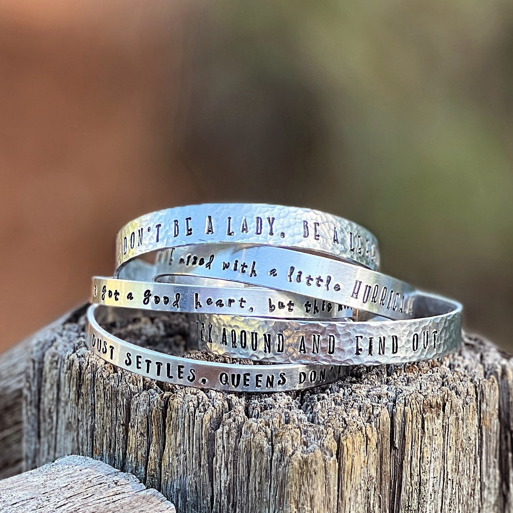 Hand Stamped