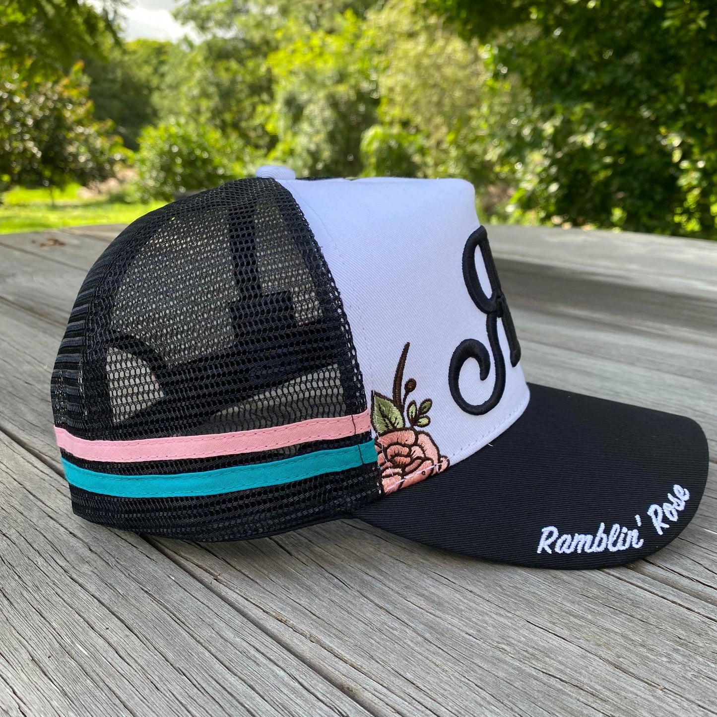 Ramblin' Rose Trucker Cap