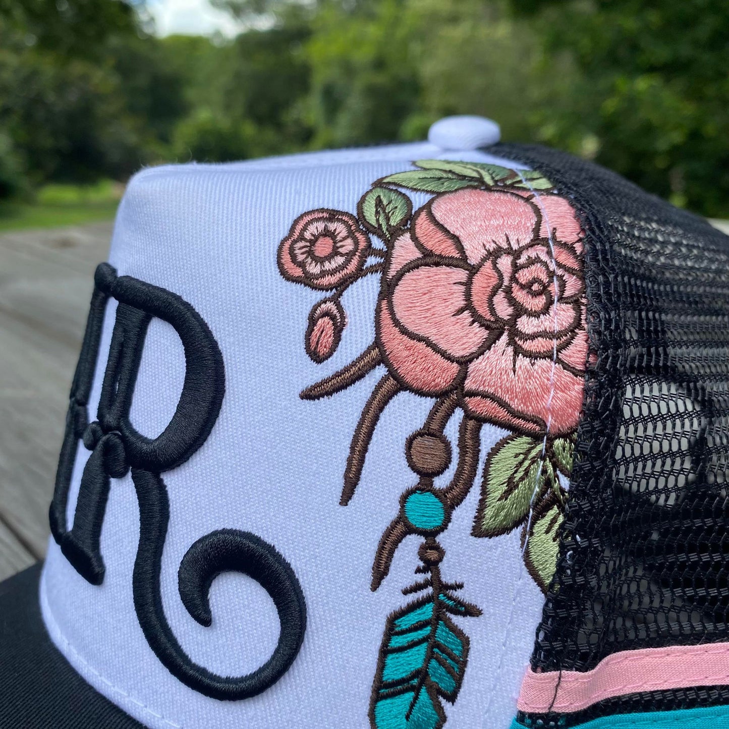 Ramblin' Rose Trucker Cap