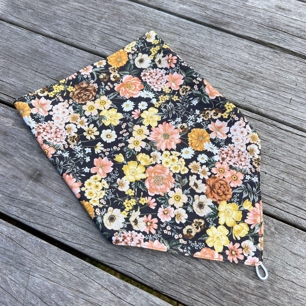 'Loretta - Charcoal' Neck Scarf