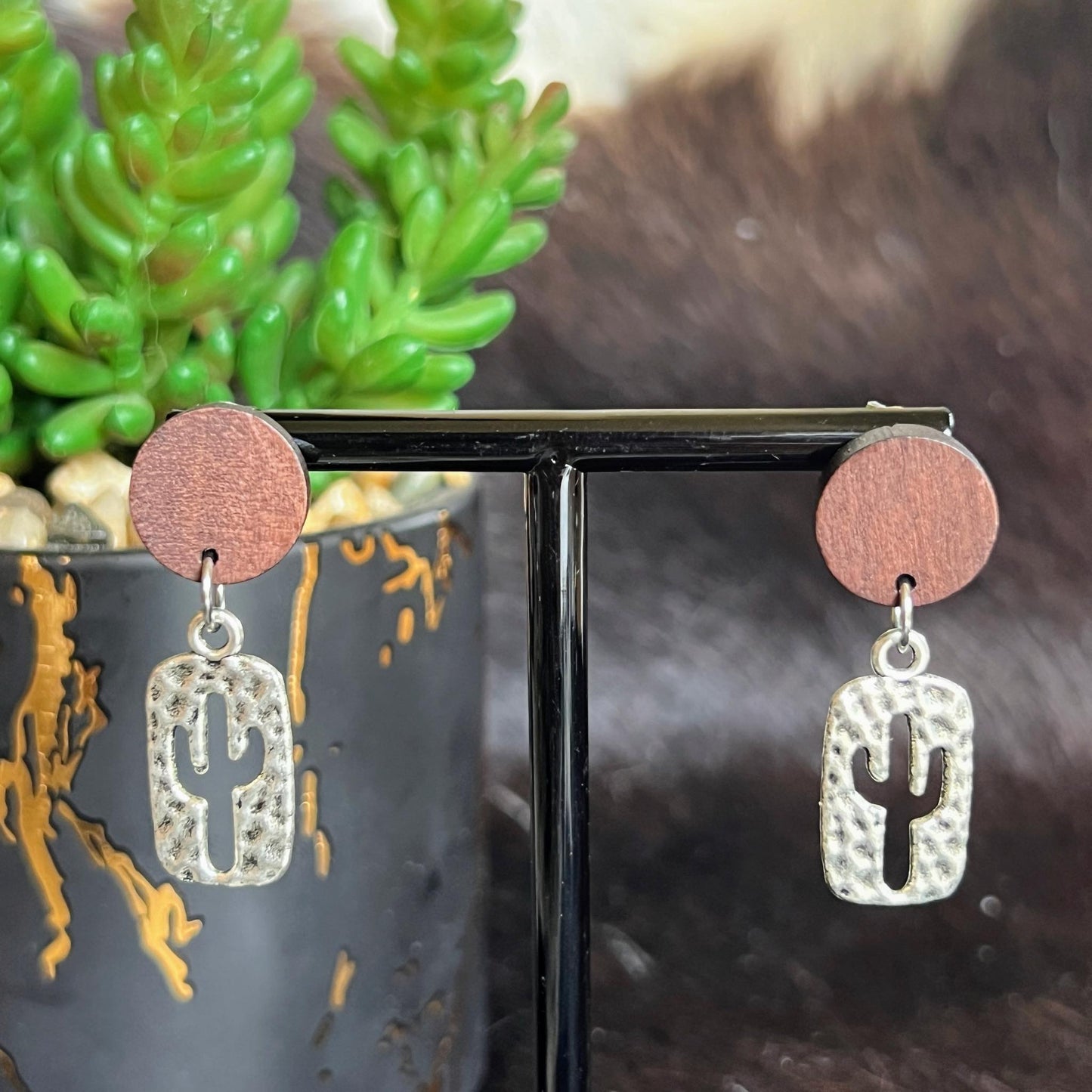 Cactus Pendant Drops