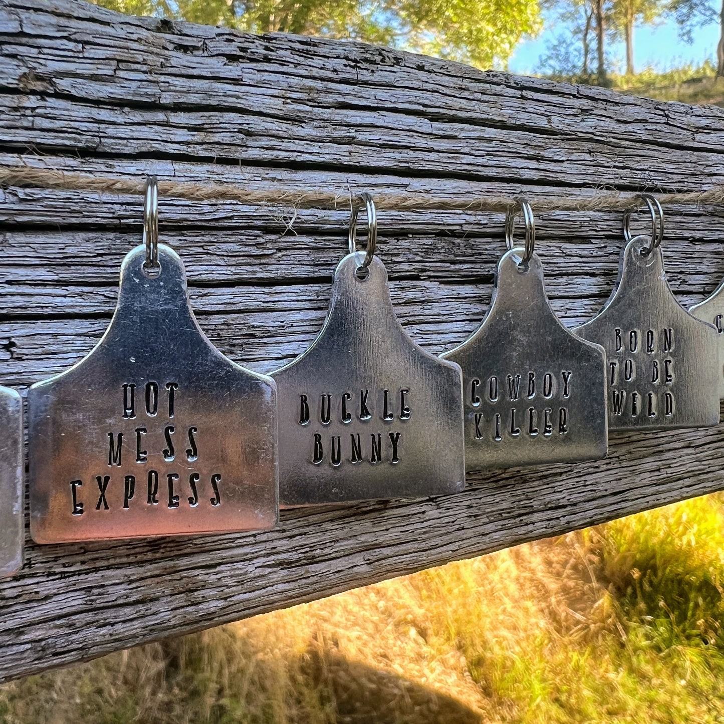 Stamped Cattle Tags