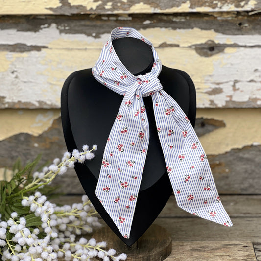 Neck Ties - Floral Striped