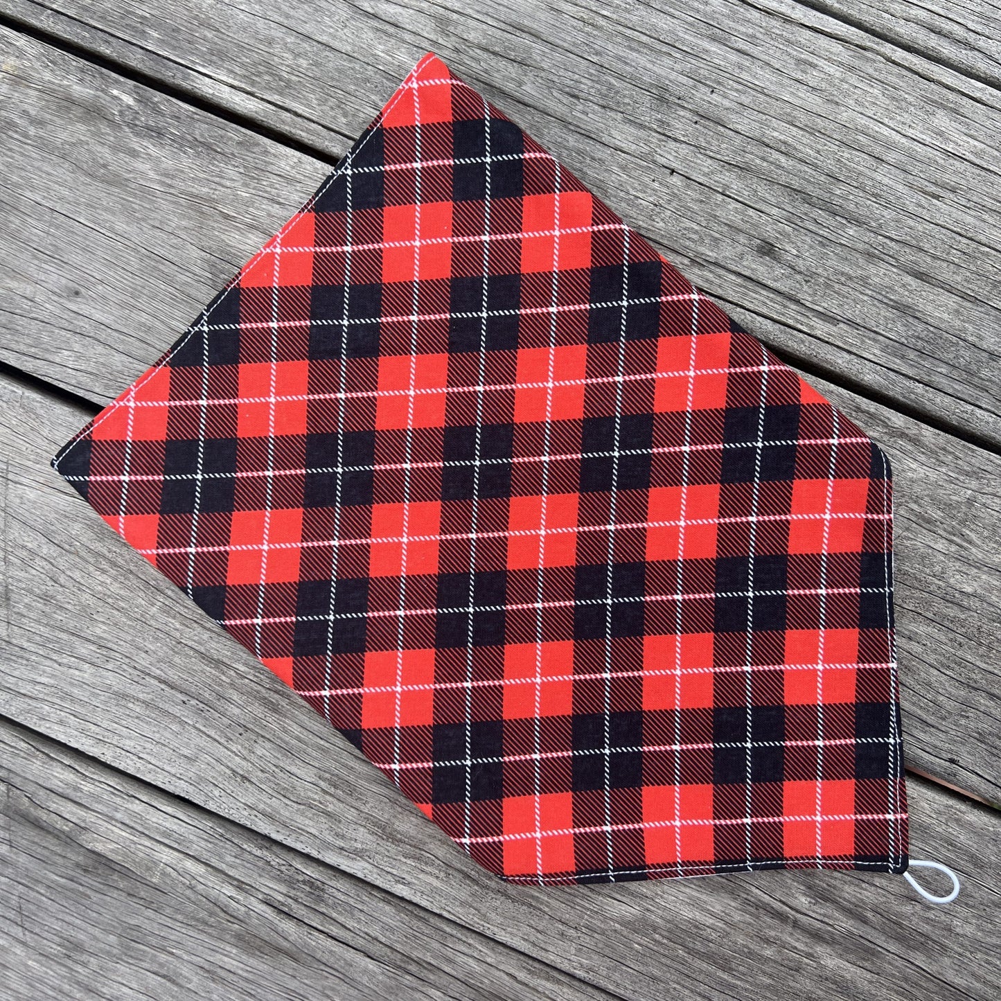 Chrissy Plaid Neck Scarf #3