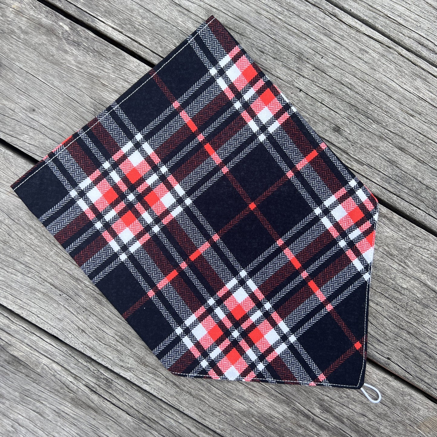 Chrissy Plaid Neck Scarf #1