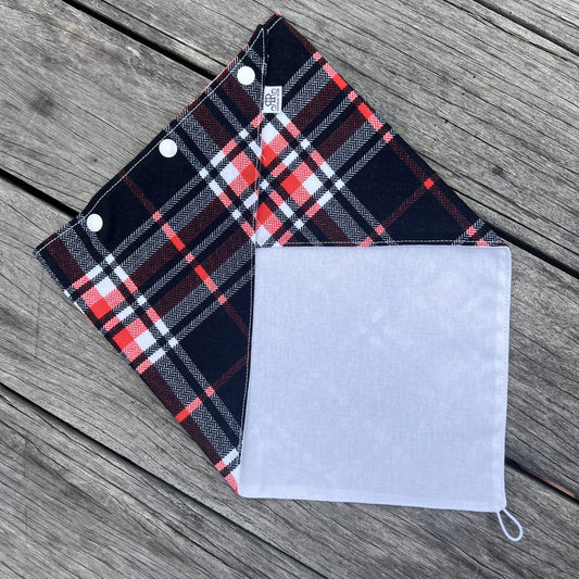 Chrissy Plaid Neck Scarf #1