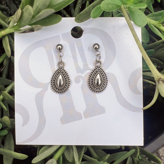 Tiny Teardrop Earrings