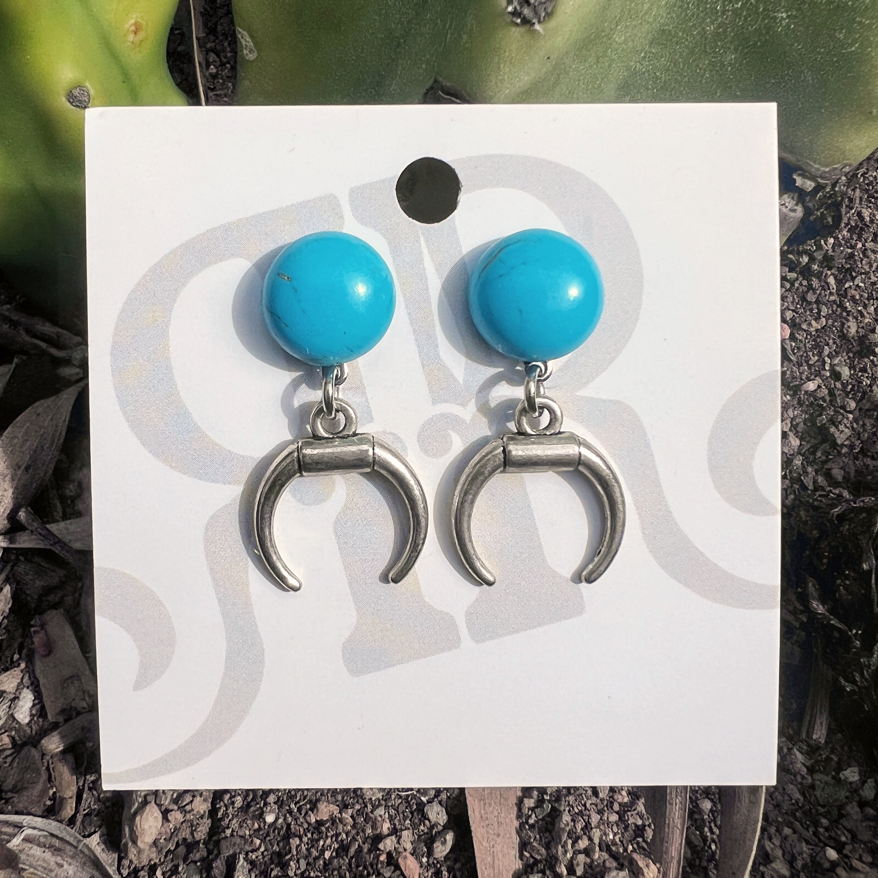 Ox Horn Earrings