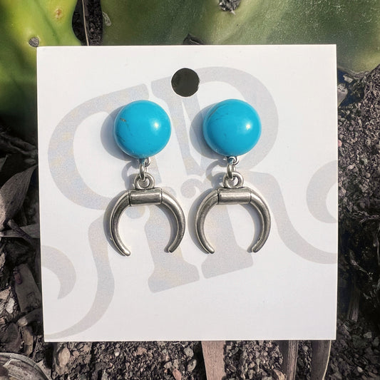 Ox Horn Earrings