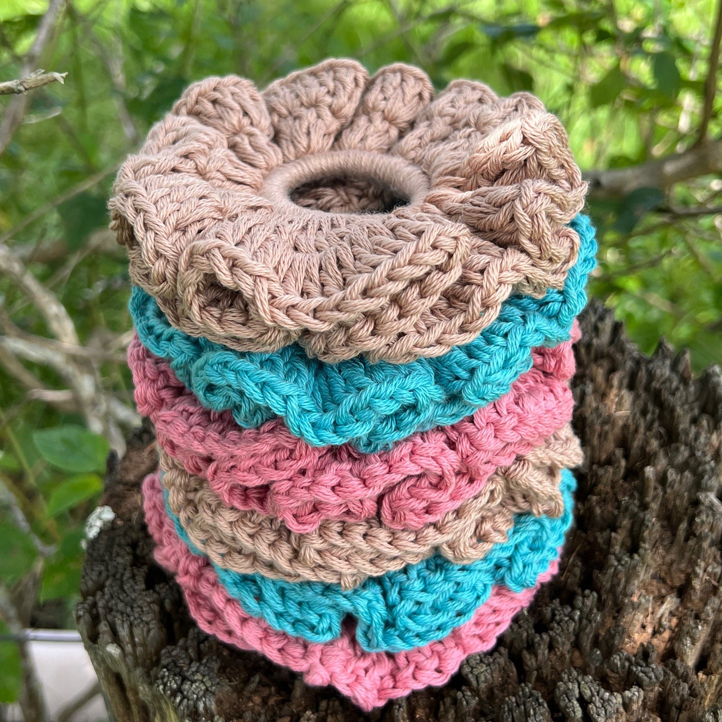 Luxe Crochet Scrunchie