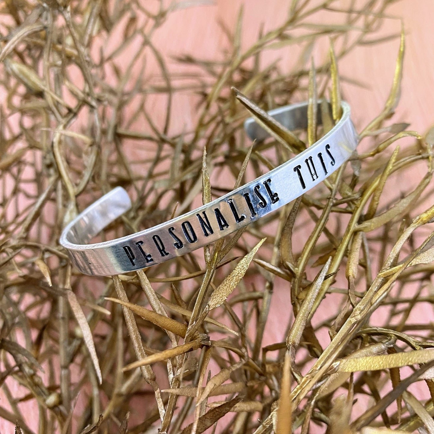 Personalised Stamped Cuff