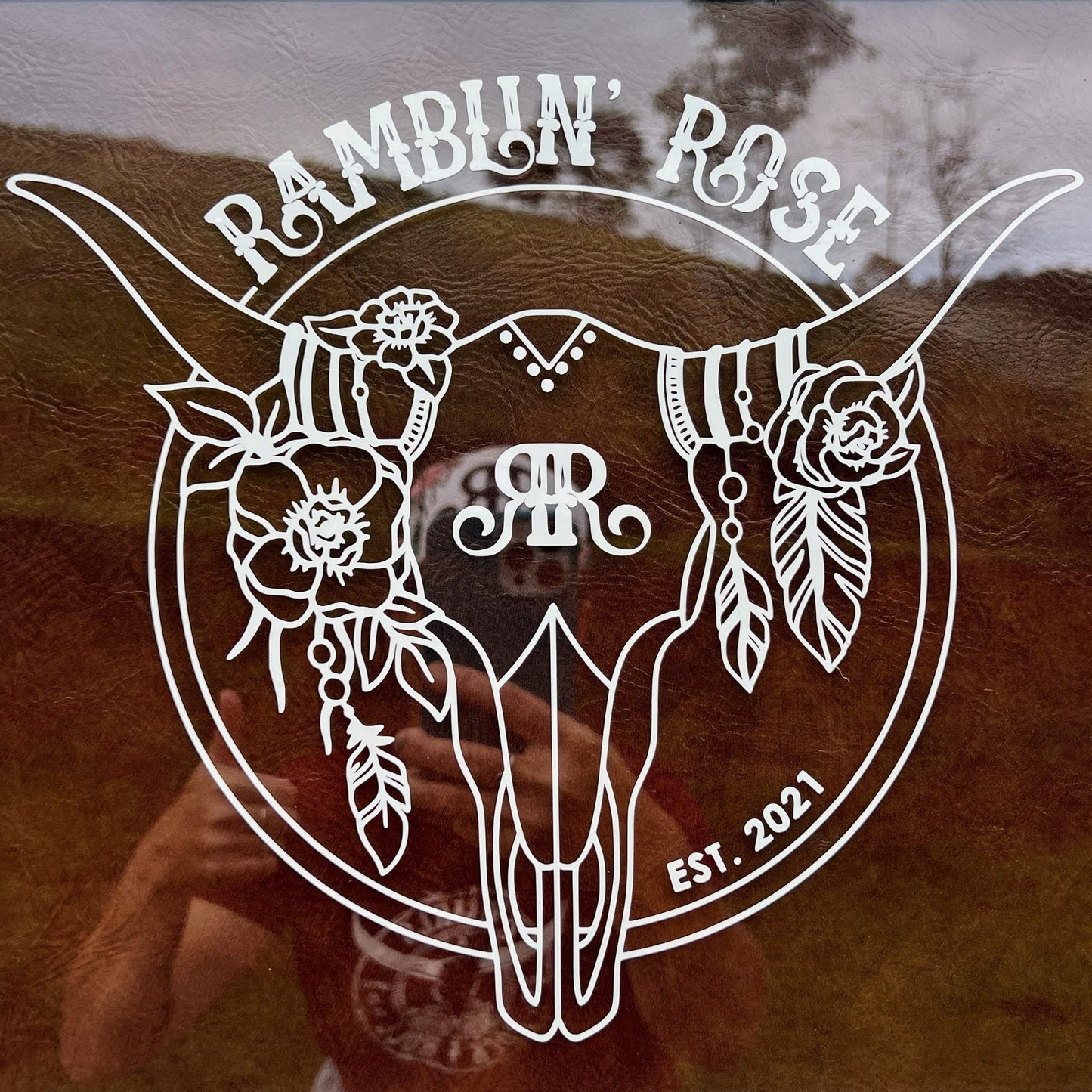 Ramblin’ Rose Logo Decal - Lge