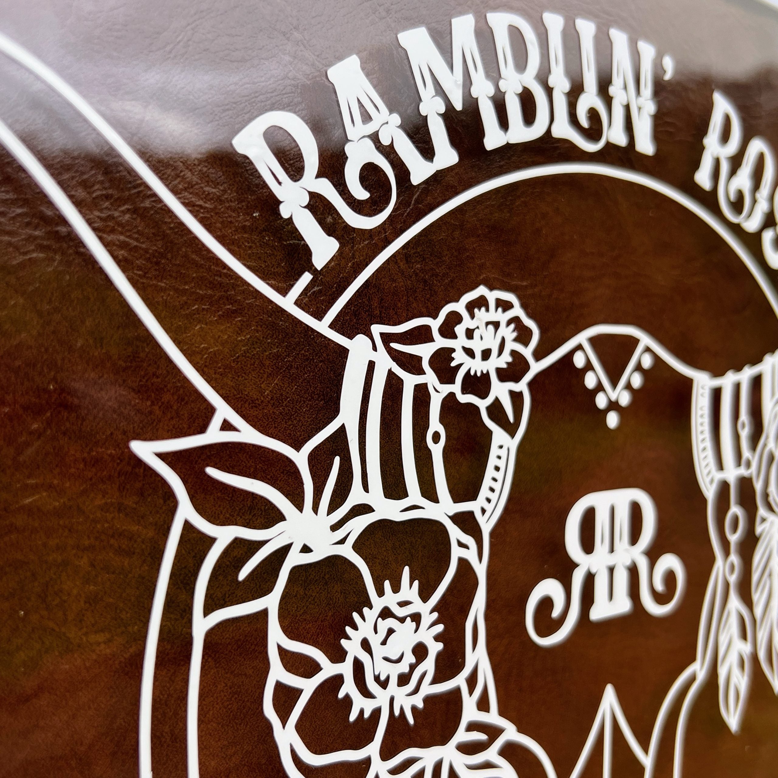 Ramblin’ Rose Logo Decal - Lge